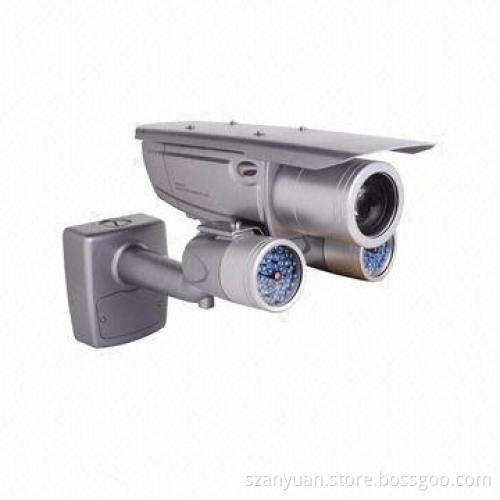 IP66 Outdoor Camera with 1/3-inch Pixim DPS Sensor, 5 to 50mm Auto Iris Lens, 100m IR Range